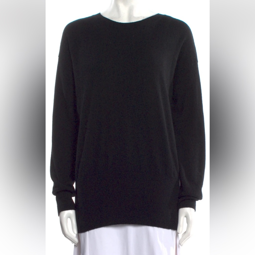 Vince black cashmere blend tunic sweater. Size large.
